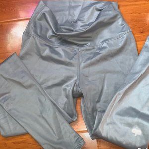 ALO Yoga Silver Leggings